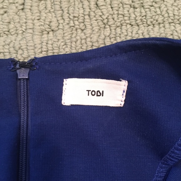Tobi royal blue mini dress - Picture 4 of 5